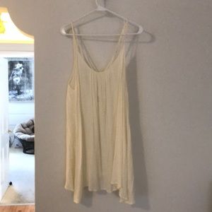 Roxy off white swimsuit cover up